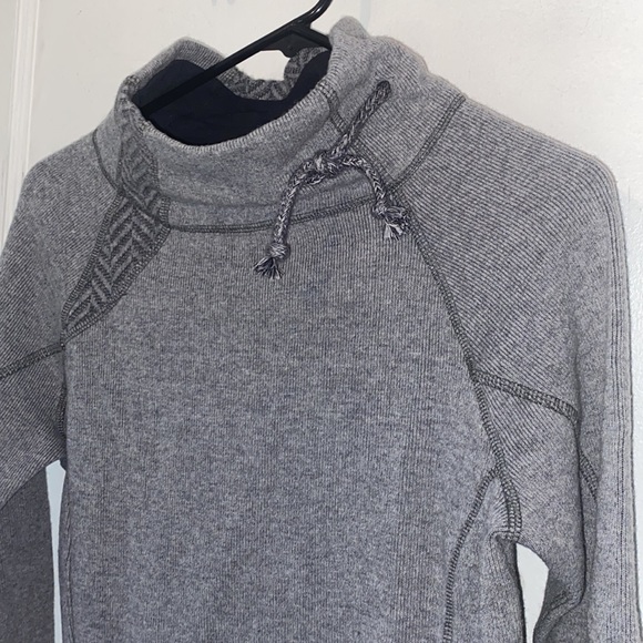 Prana Lucia mock neck sweater with buttons - Picture 2 of 7